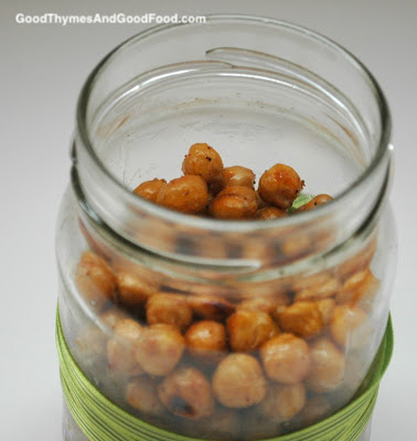 Garlic Roasted Chickpeas