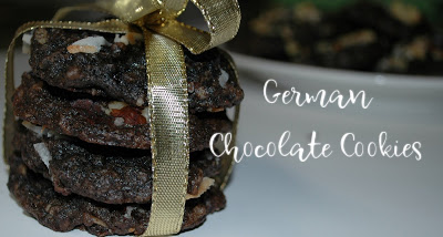 German Chocolate Cookies