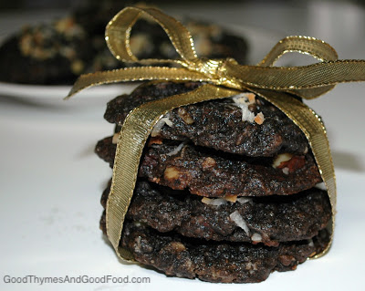 German Chocolate Cookies