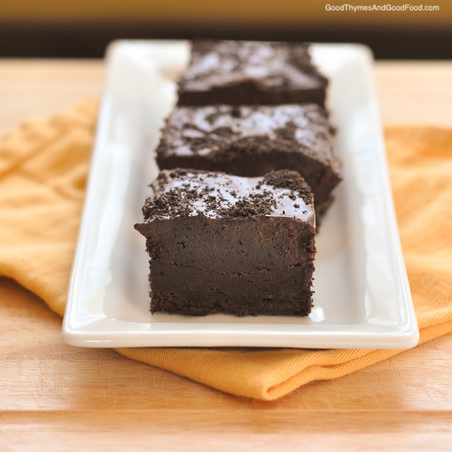 Oreo Truffle Brownies