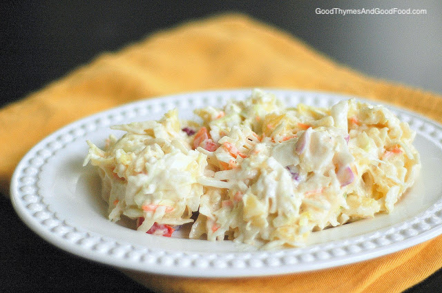 Pineapple Coleslaw