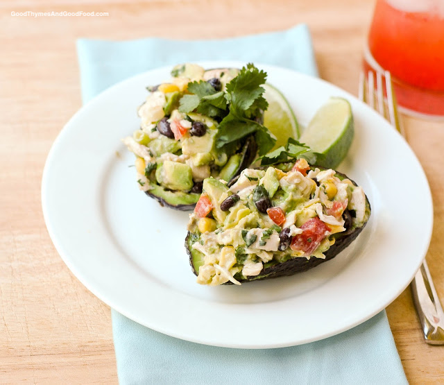 Southwest Avocado Chicken Salad