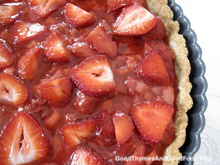 Strawberry Rhubarb Tart