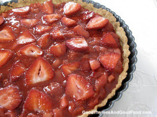 Strawberry Rhubarb Tart