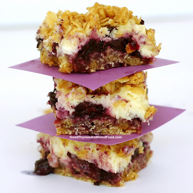 Blueberry Cream Cheese Bars