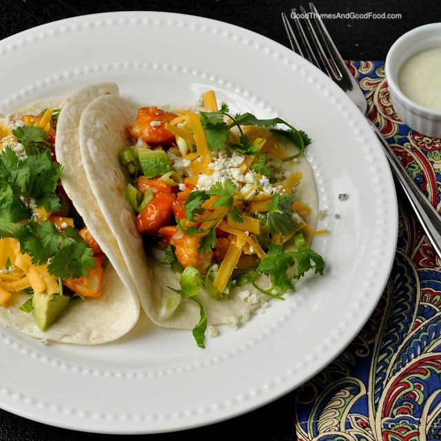 Buffalo Chicken Tacos