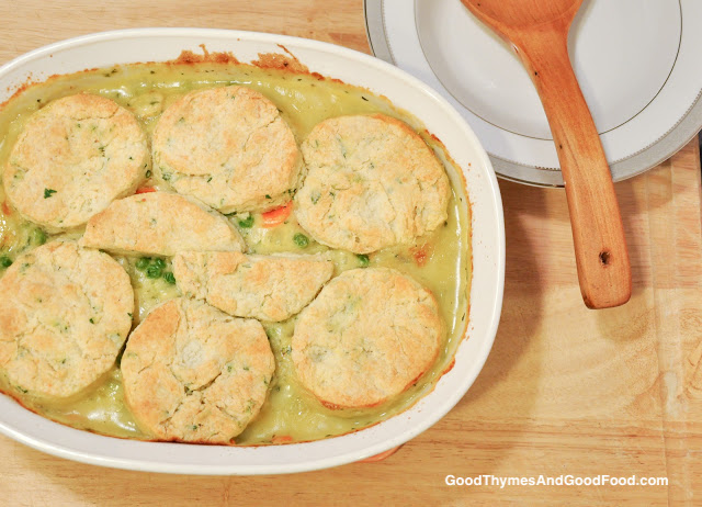 Chicken and Biscuits Casserole