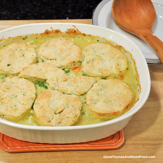 Chicken and Biscuits Casserole