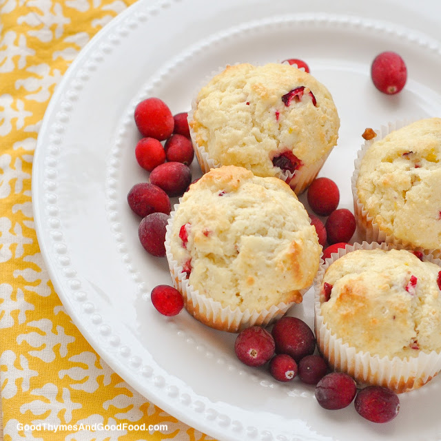 Cranberry Buttermilk Muffins