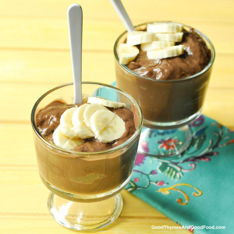 Vegan Chocolate Pudding [Dairy and Egg Free] Good Thymes and Good Food